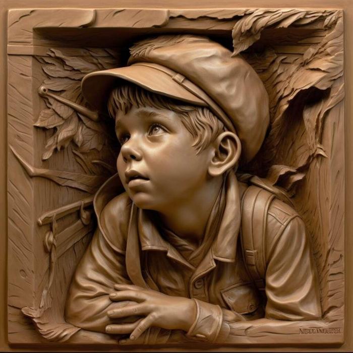 نموذج ثلاثي الأبعاد لآلة CNC 3D Art 